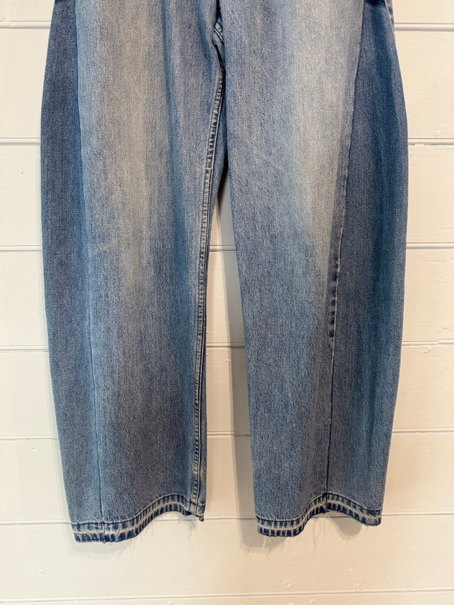Angel Pale Wash Upcycled Barrel Jean