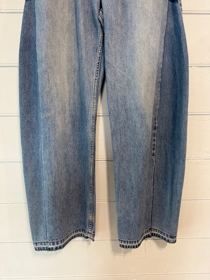 Angel Pale Wash Upcycled Barrel Jean