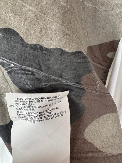 MM6 Margiela white camo print t-shirt