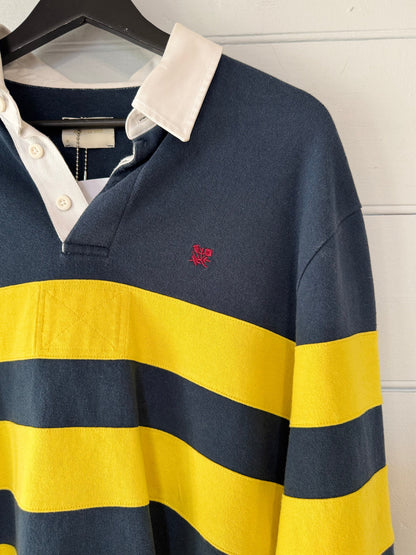 Amie Leon Dore rugby navy/ yellow