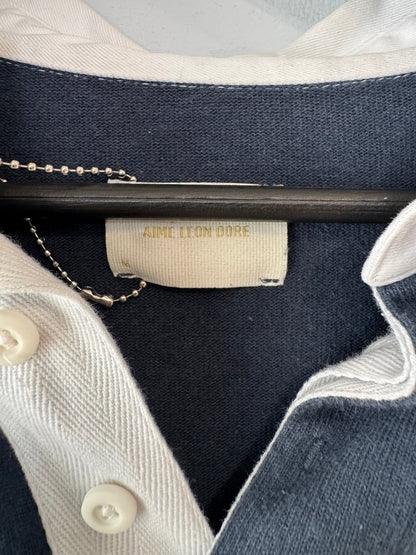 Amie Leon Dore rugby navy/ yellow