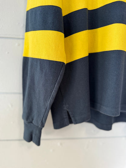 Amie Leon Dore rugby navy/ yellow
