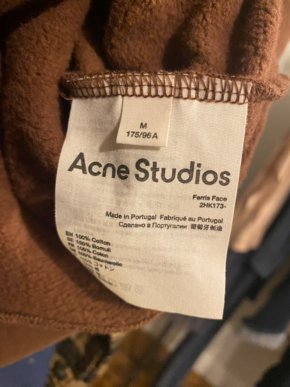 Acne Studios chocolate hoodie