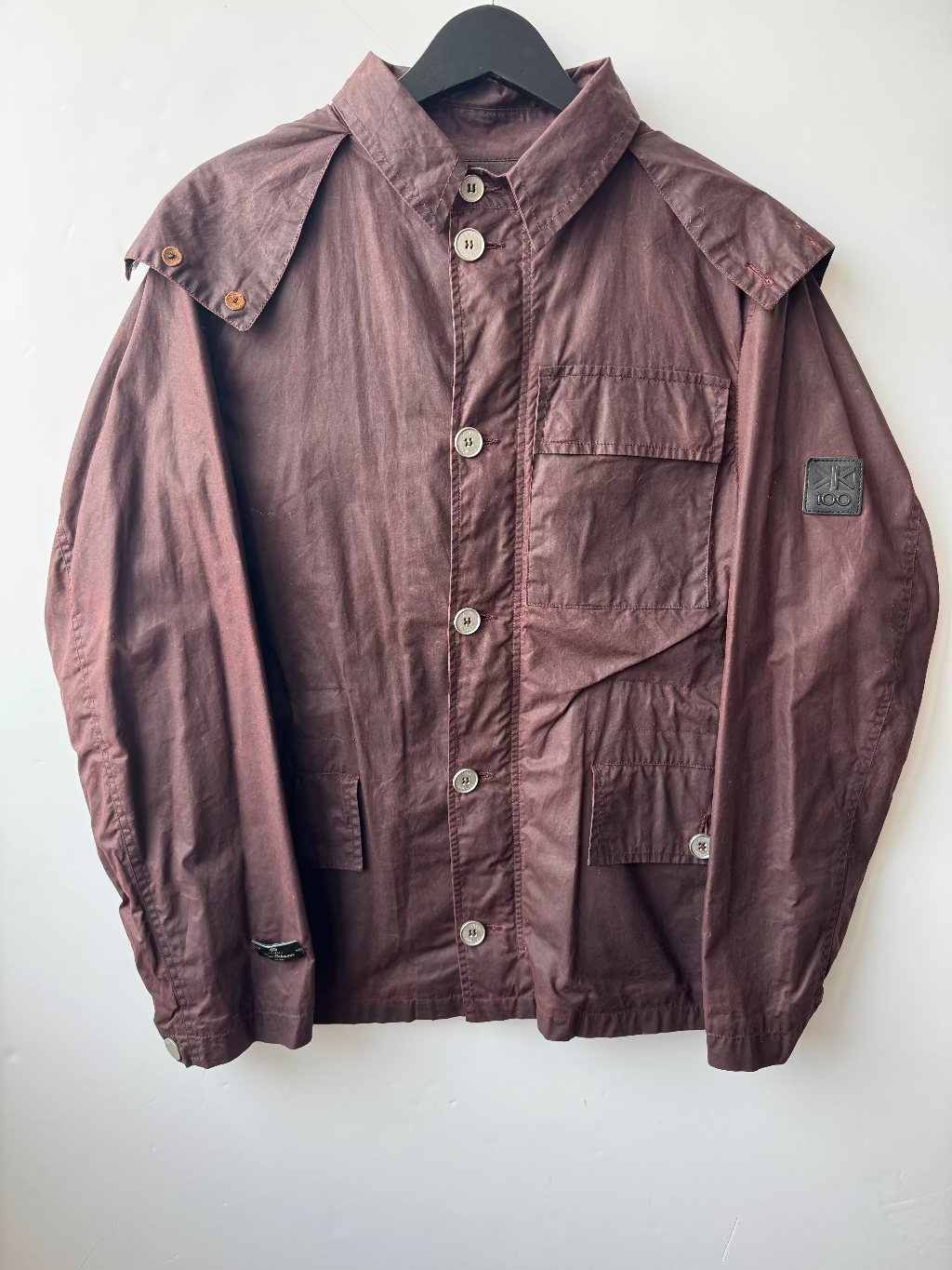 Nigel Cabourn K100 Brown waxed Limited Edition Jacket