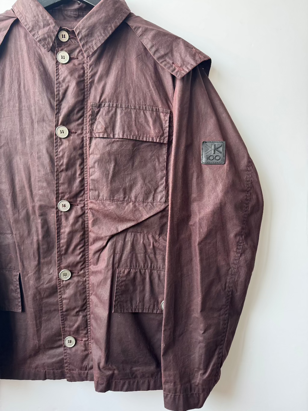 Nigel Cabourn K100 Brown waxed Limited Edition Jacket