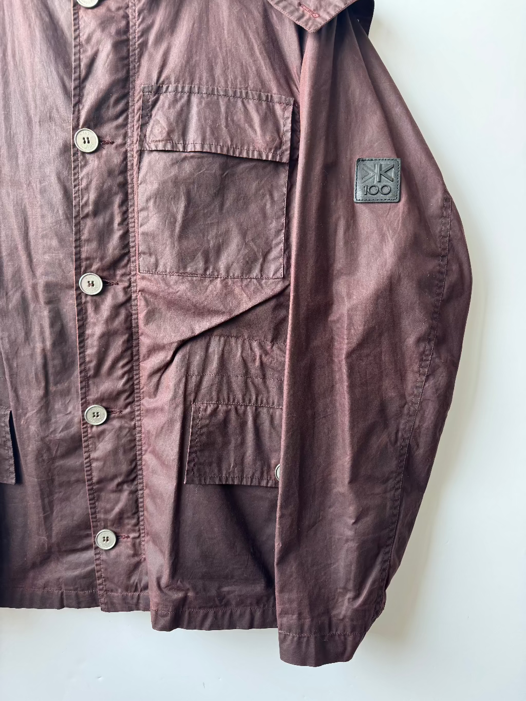 Nigel Cabourn K100 Brown waxed Limited Edition Jacket