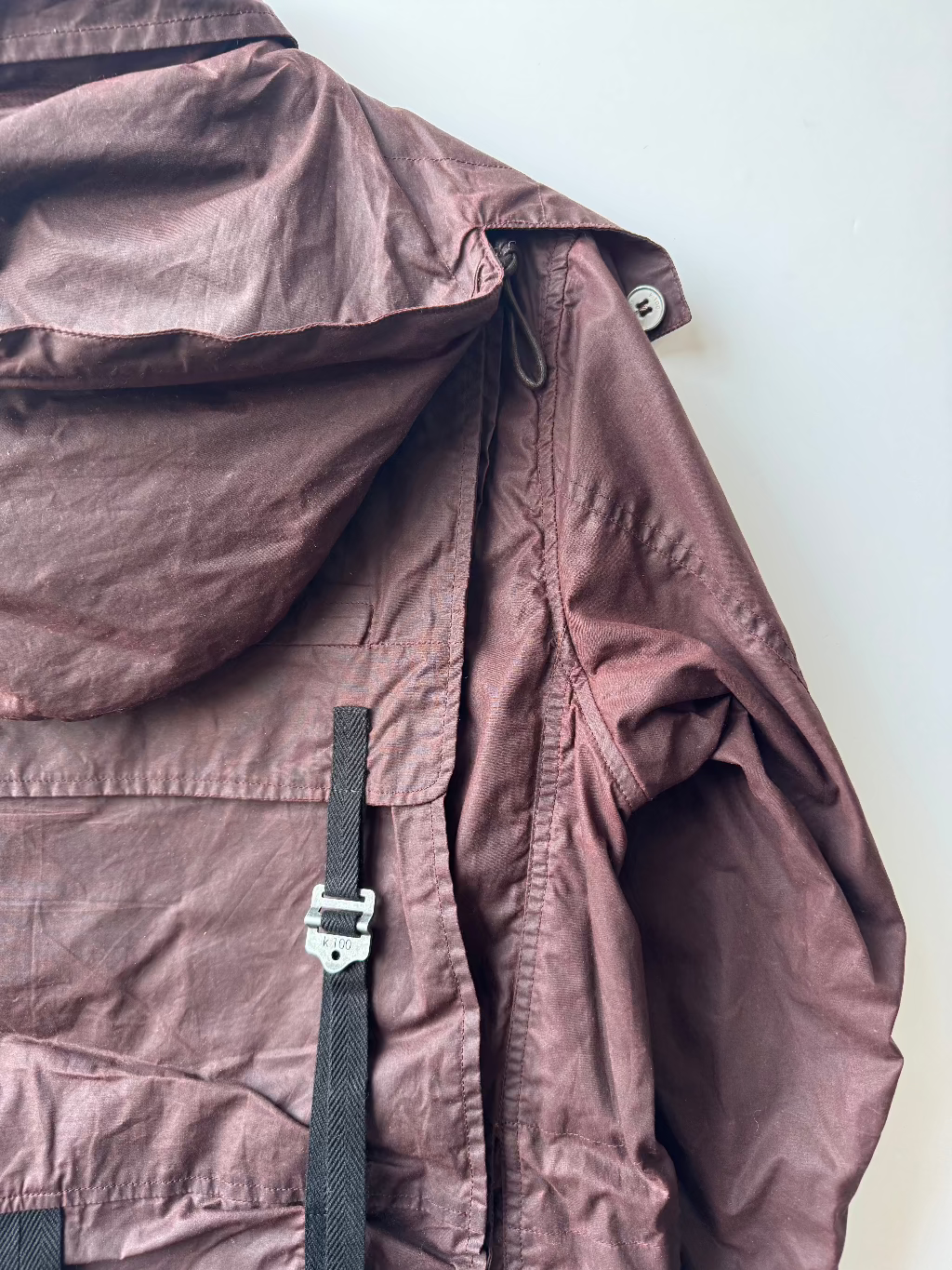 Nigel Cabourn K100 Brown waxed Limited Edition Jacket