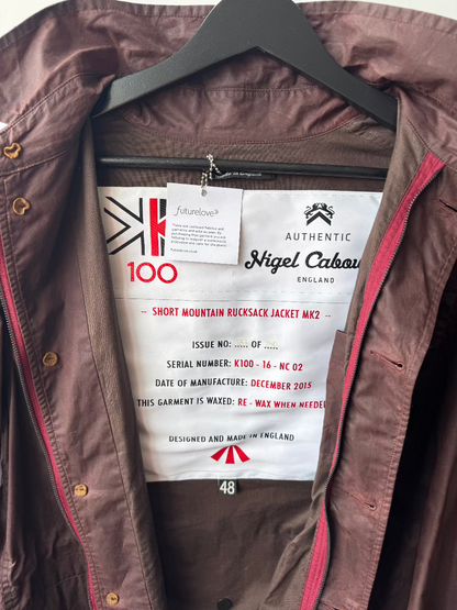 Nigel Cabourn K100 Brown waxed Limited Edition Jacket