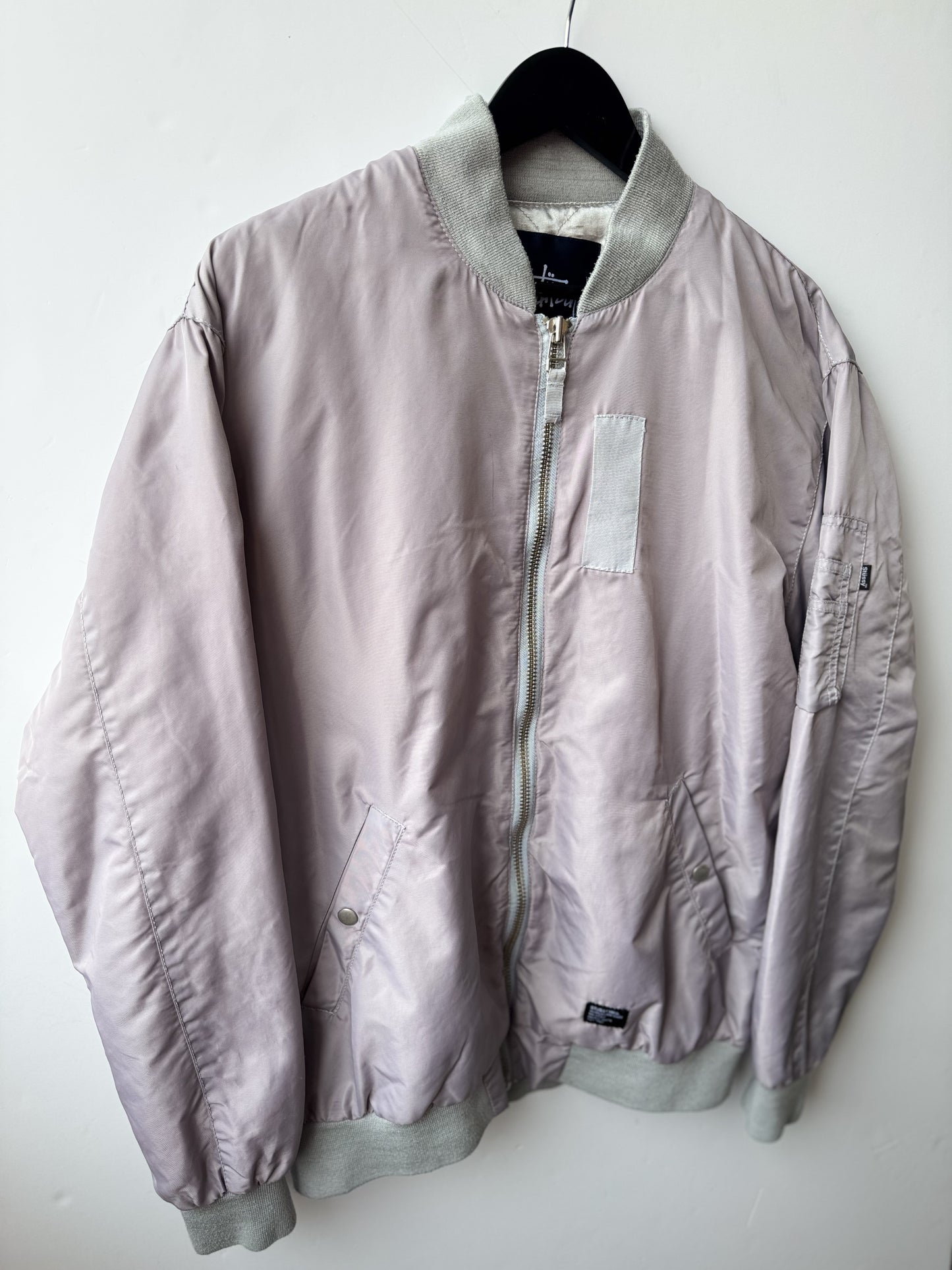 Stussy Lilac Bomber Jacket