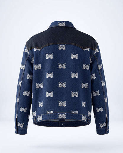 Palace x Needles Blue Denim Jacket
