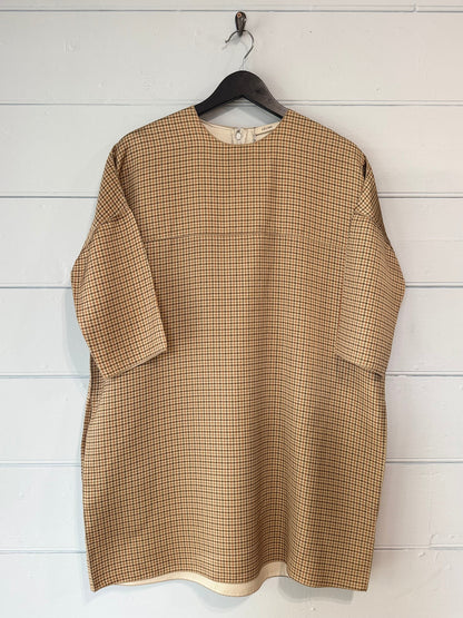 Celine Silk Dogtooth Tunic