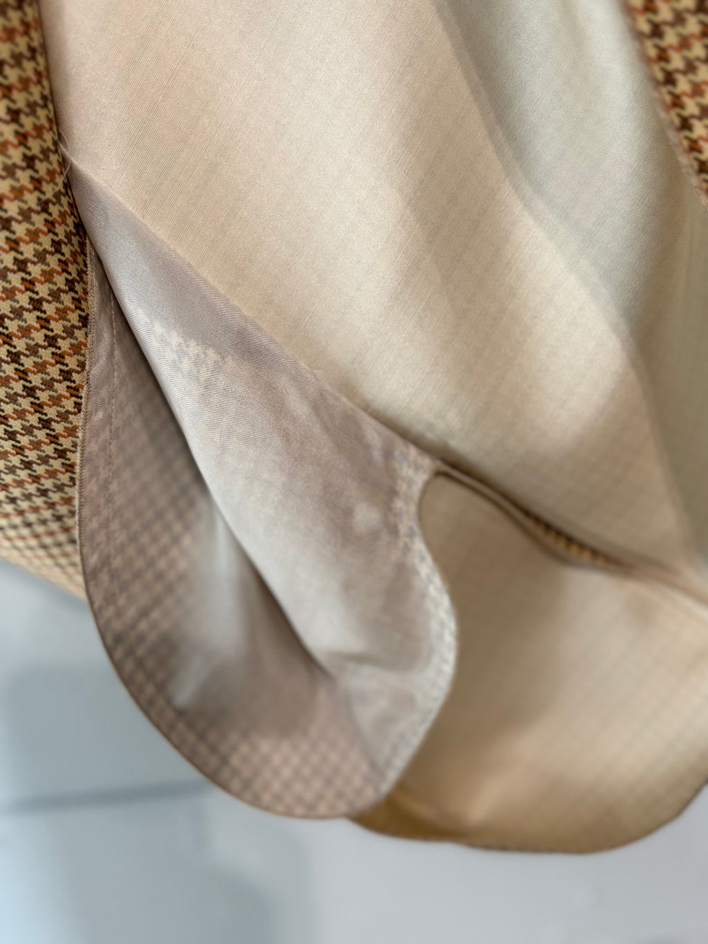 Celine Silk Dogtooth Tunic