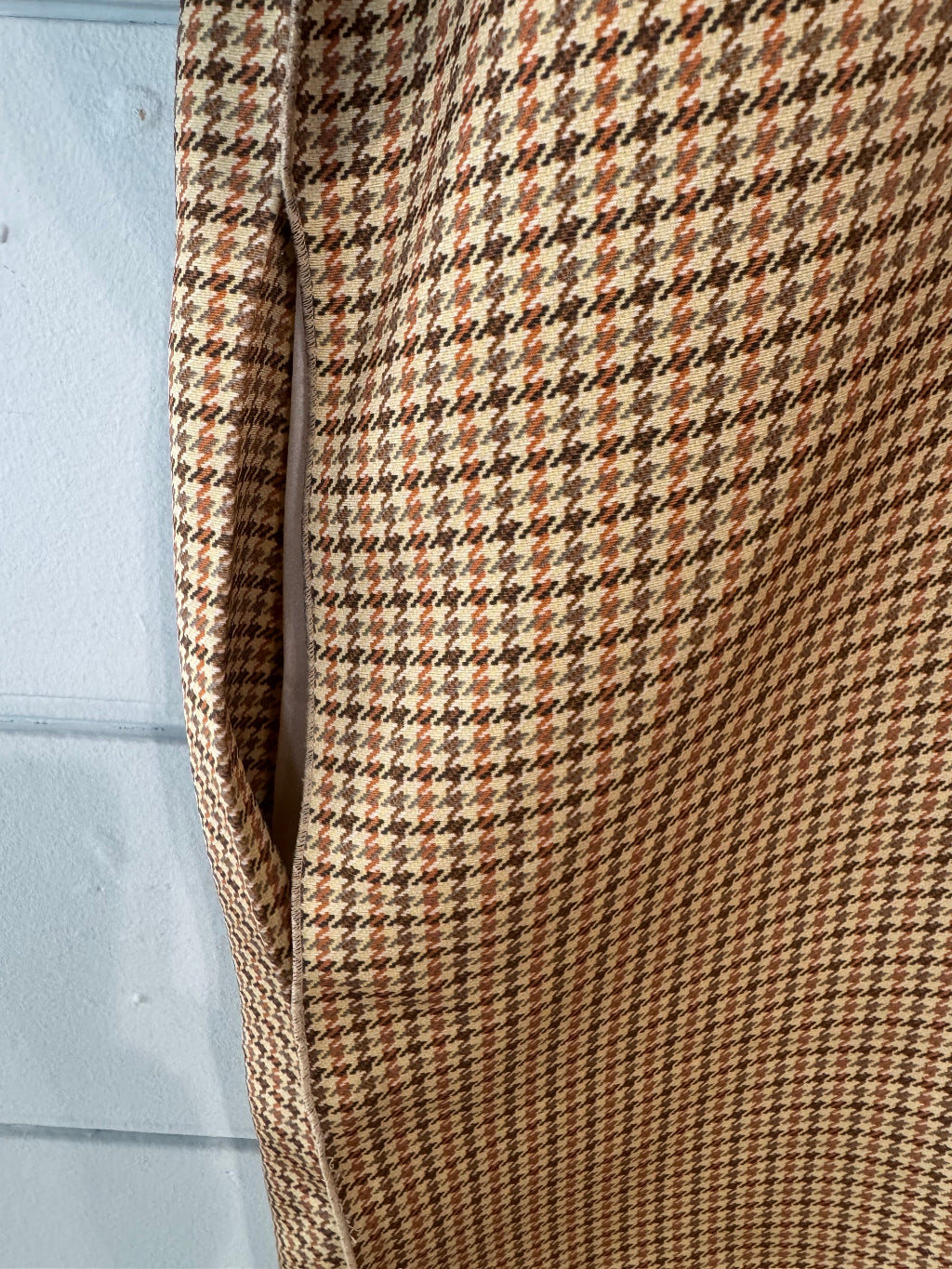 Celine Silk Dogtooth Tunic